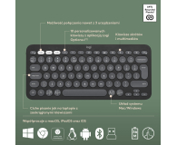 LOGITECH klawiatura i mysz Pebble 2 Combo grafit - 1172741 - zdjęcie 13